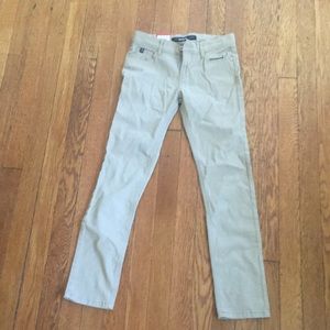 Khaki pants girls size 12 new with tags